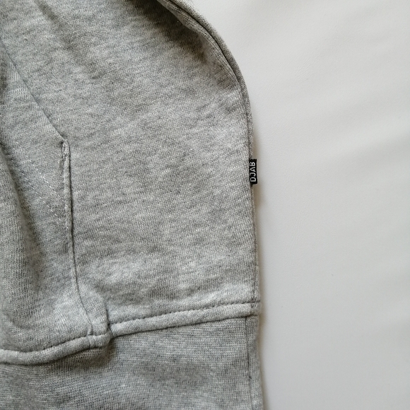 Blank Grey Organic Cotton Hoodie Small NWT - Picture 3 of 6
